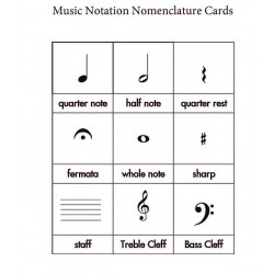 Music Notation Cards